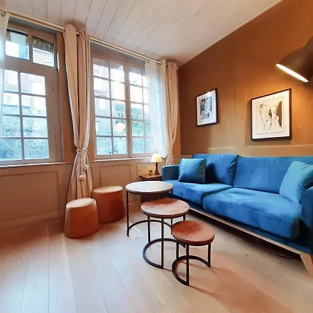 Maison Centre Ville: Historic Retreat With Private & Prime Location Holiday home Honfleur